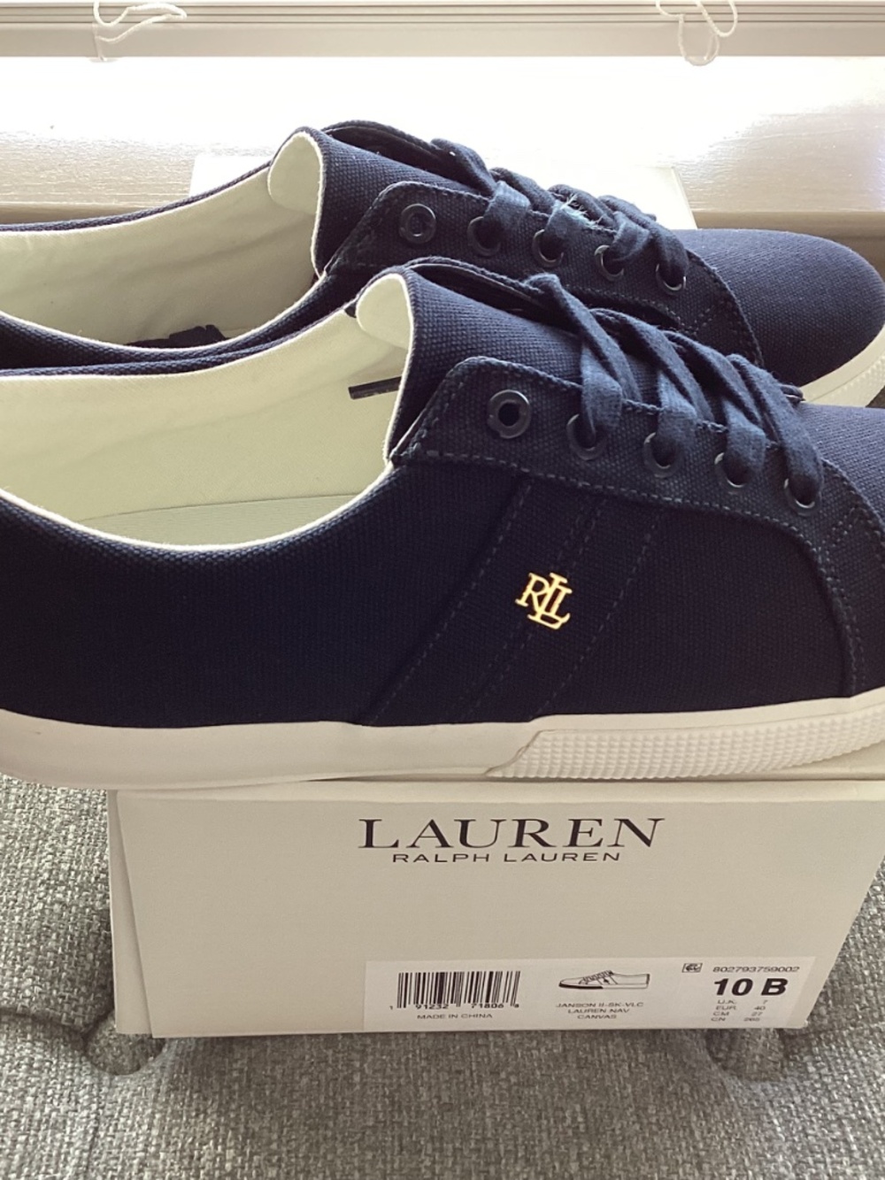 Lauren Ralph Lauren Women's Janson II Lace-Up Sneakers - Picture 7 of 16